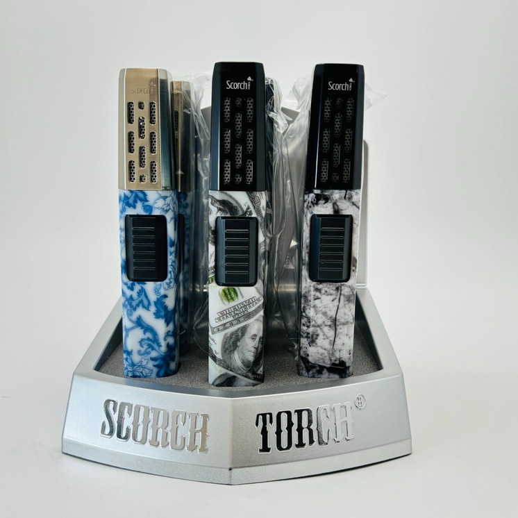 Scorch Torch Maximus Pencil Torch - 9 Counts Per Display - Assorted Design - 61632