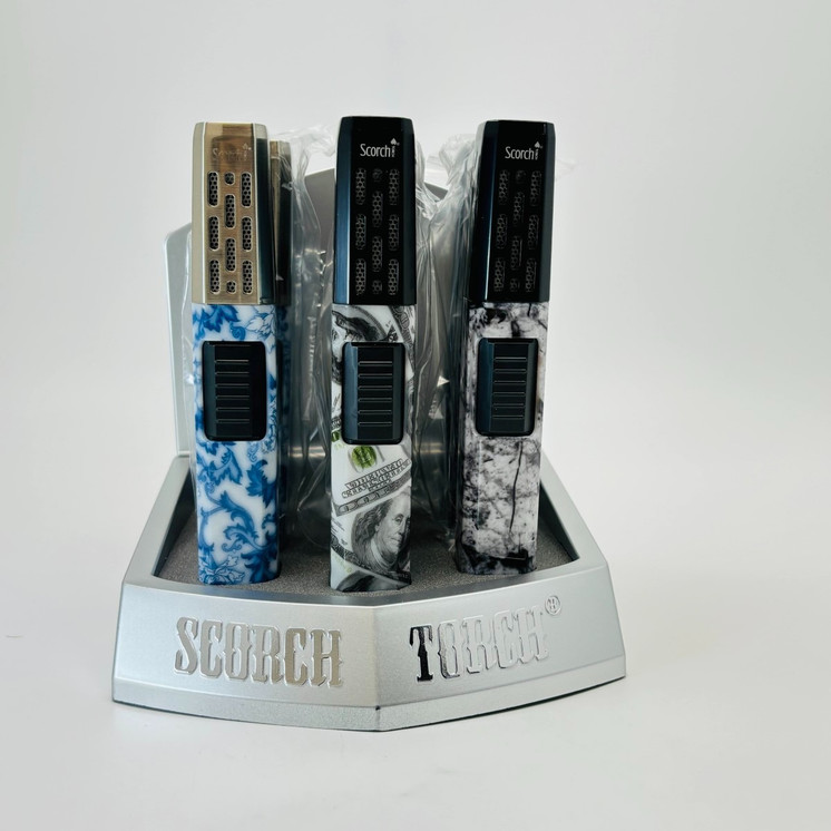Scorch Torch Maximus Pencil Torch - 9 Counts Per Display - Assorted Design - 61632