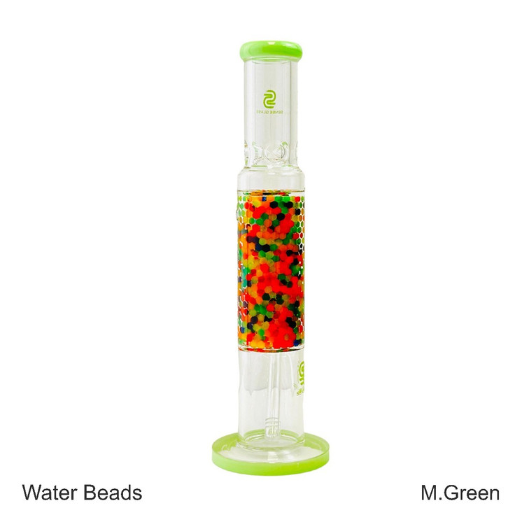 Sense Glass Straight Waterpipe - 15.5 Inch