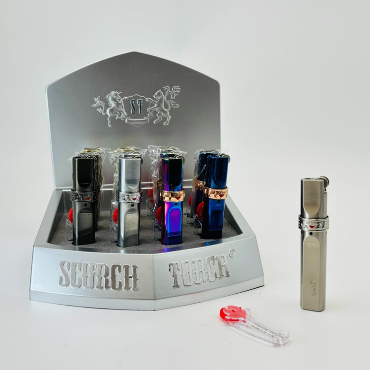 Scorch Torch ST Flint Igniter Torch - Assorted - 12 Counts Per Display - 61333