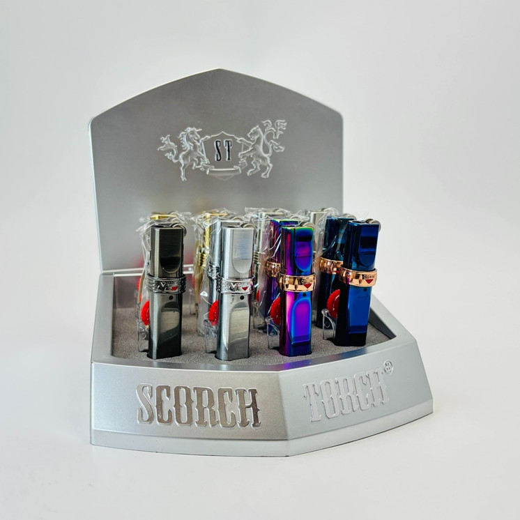 Scorch Torch ST Flint Igniter Torch - Assorted - 12 Counts Per Display - 61333