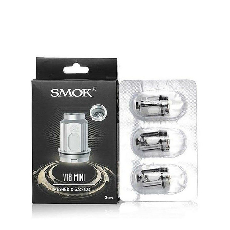 Smok V18 Mini Mesh Coils - 3 Counts Per Pack