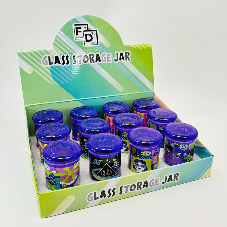 Glass Storage Jar 3oz - 12 Counts Per Box - Fdx5092-3oz 