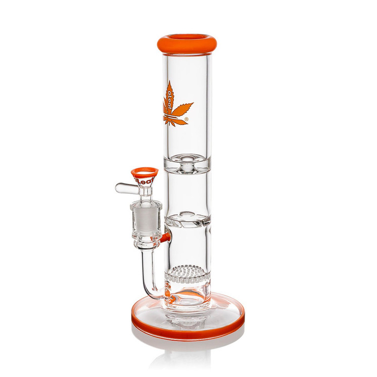 Aleaf The Straight Waterpipe with A Duo Perc - 10 Inch - AL6215