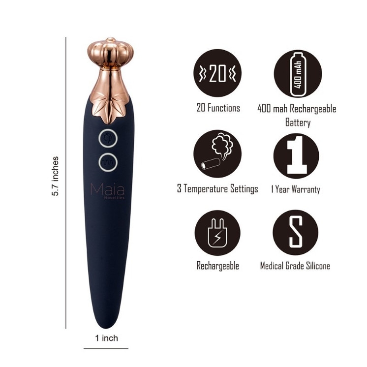 Maia 420 Vaporator Adult Toy - Smokeable Vibrator