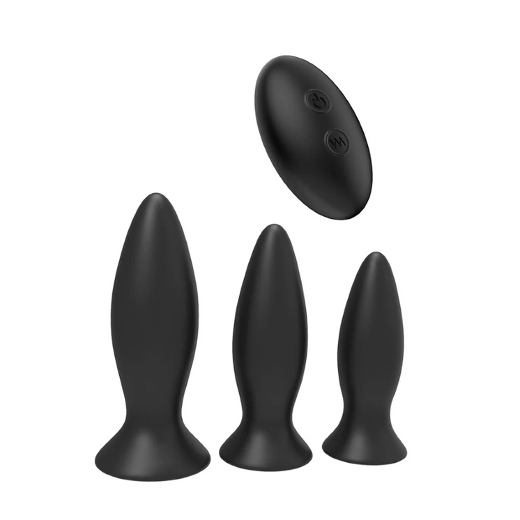 Pleasures Triplicity Adult Toy - Anal Plug Kit