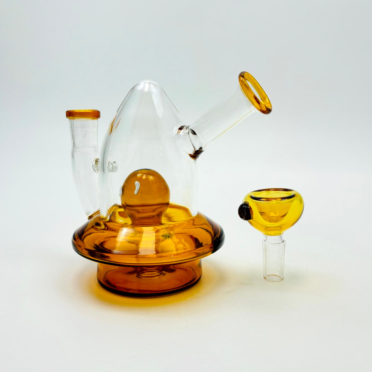 Alien UFO Waterpipe - 6 Inch - Assorted - Price Per Piece - WPAG358