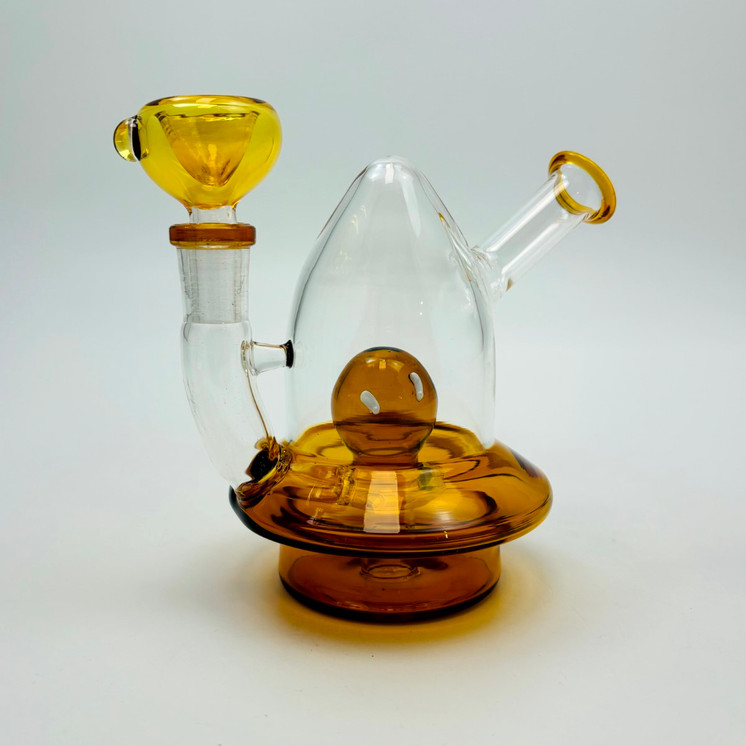 Alien UFO Waterpipe - 6 Inch - Assorted - Price Per Piece - WPAG358