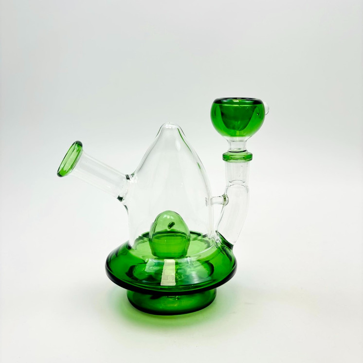 Alien UFO Waterpipe - 6 Inch - Assorted - Price Per Piece - WPAG358