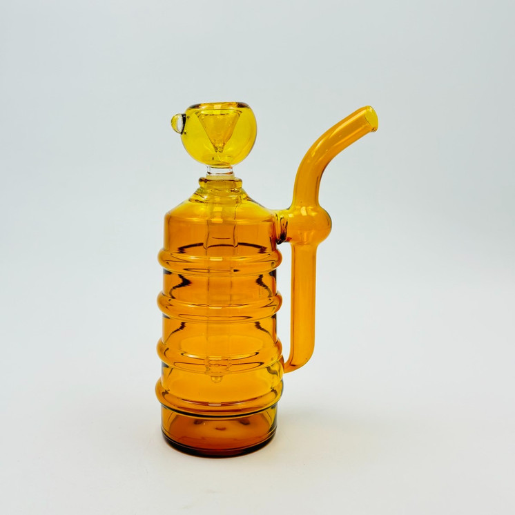 Barrel Design Waterpipe - 6 Inch - RH-314 - Assorted - WPAG377