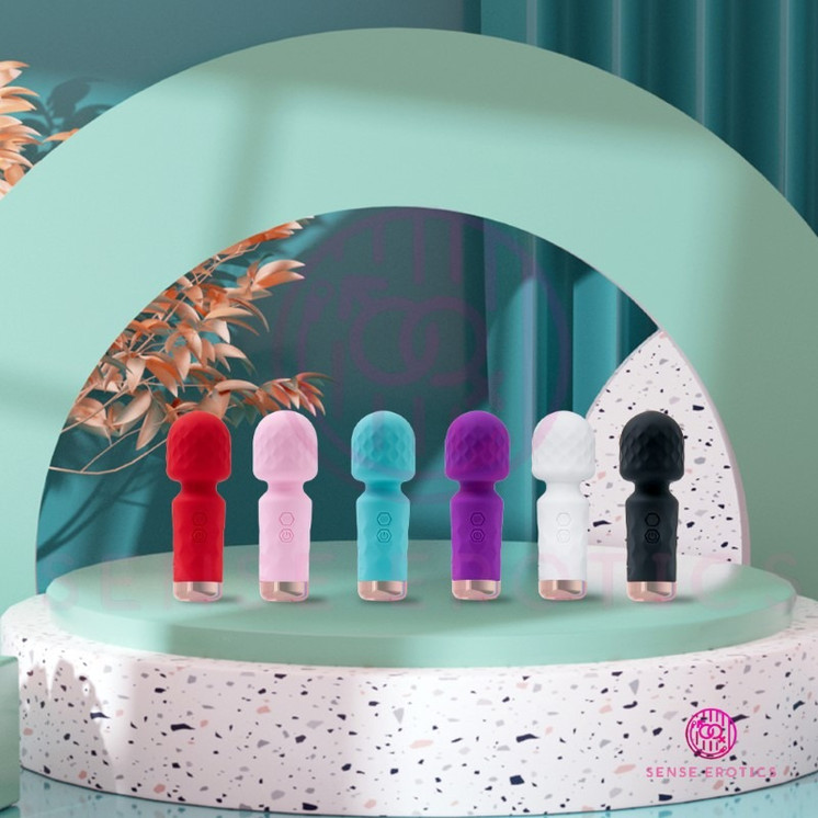 Sense Erotics Mini Wand Vibrator - DF179 - Pink