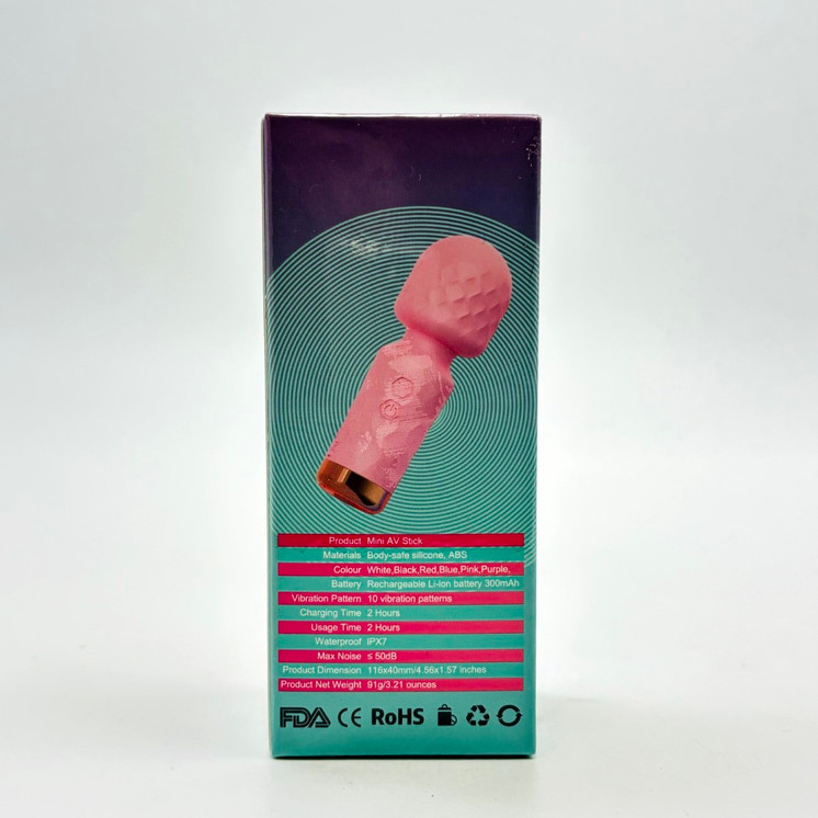 Sense Erotics Mini Wand Vibrator - DF179 - Pink