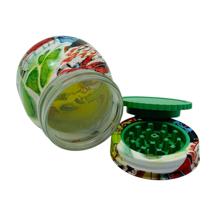 Hall of Weed Biodegradable Grinder and Stash Jar