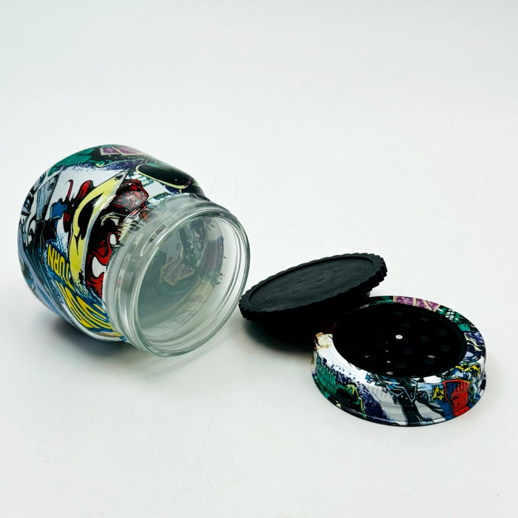 Hall of Weed Biodegradable Grinder and Stash Jar