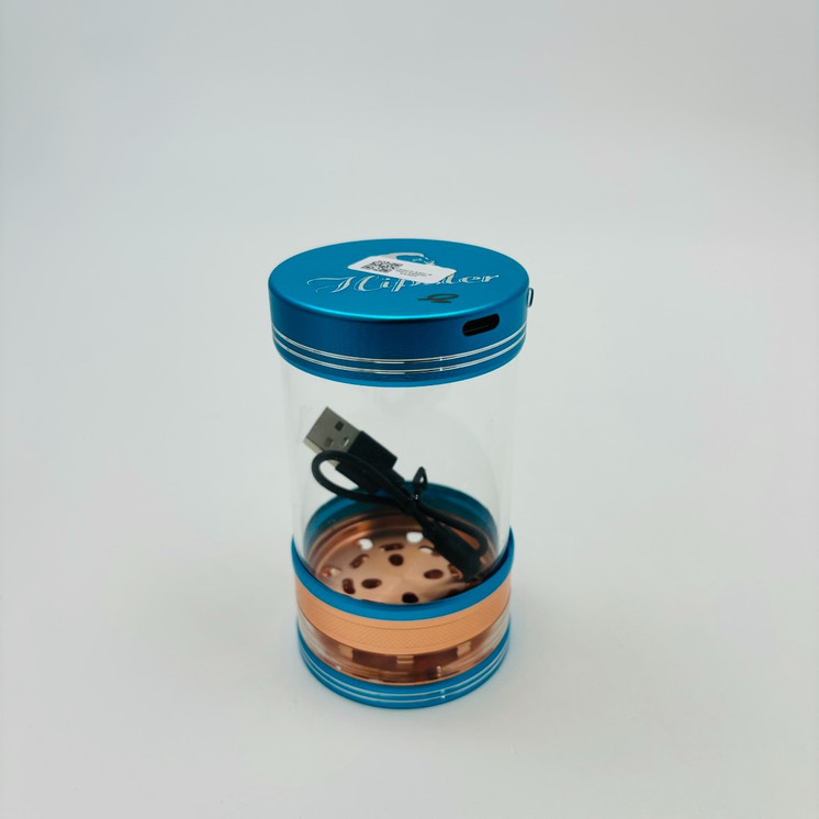 Hipster Power Fist Grinder - 63mm - with Jar and Storage