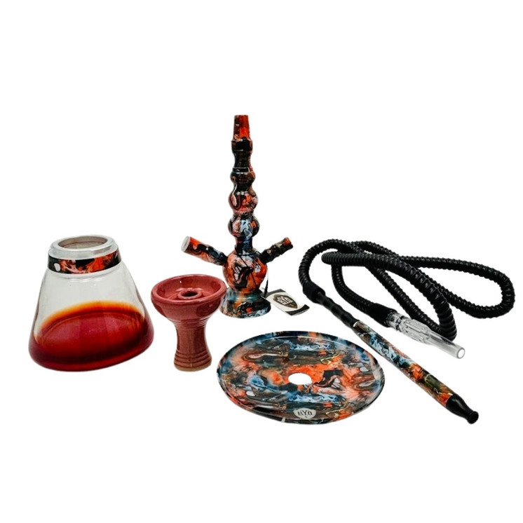 BYO HOOKAH TOKER 16"  1 HOSE STELLAR CK5029-H