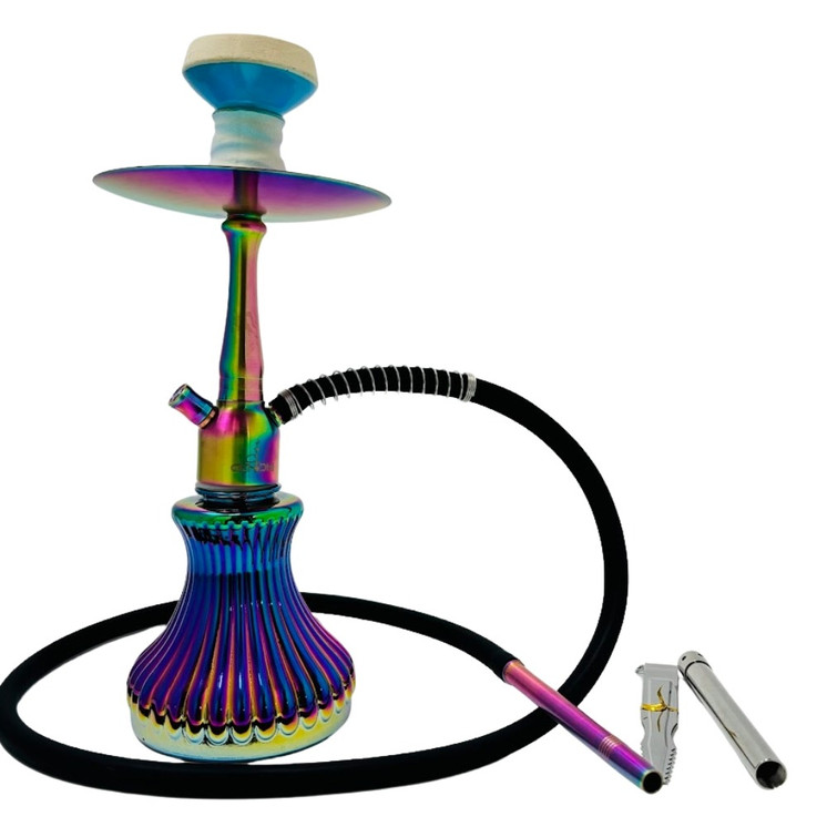 AADHI FREESIA HOOKAH 14"  1HOSE DAZZLING COLOR