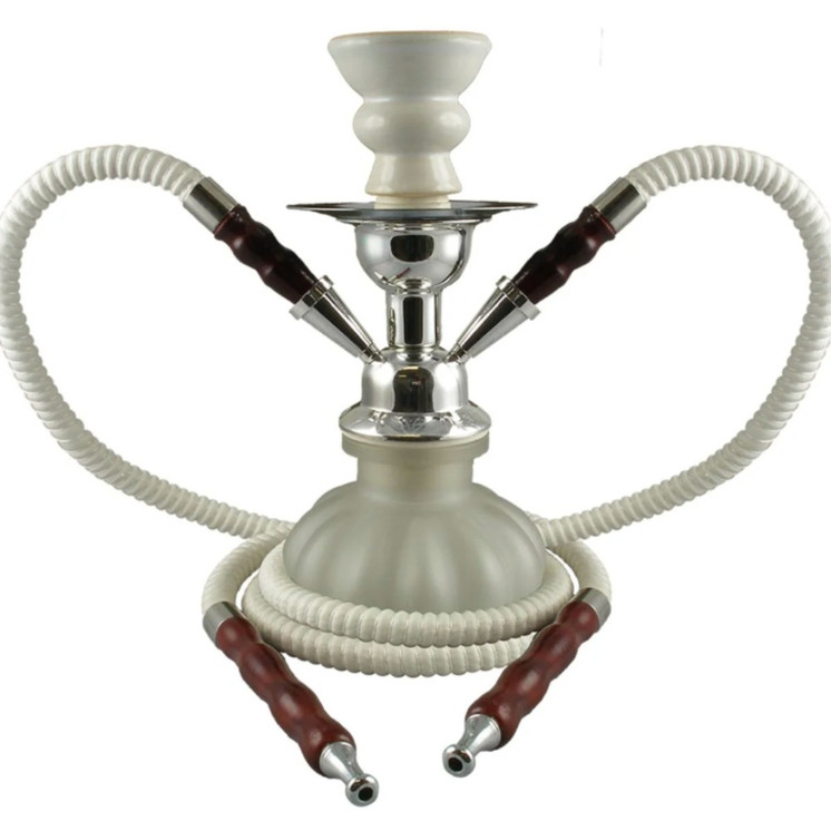 PREMIUM HOOKAH  9" PUMPKIN 2HOSE  US40112H  BLACK