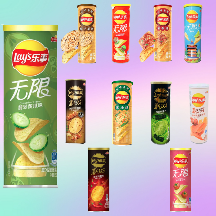 EXOTIC CHIPS LAYS CAN 90g