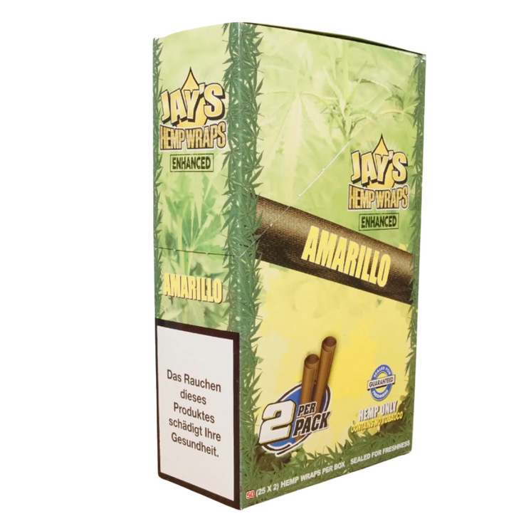 JUICY HEMP WRAPS AMARILLO 25 BOX