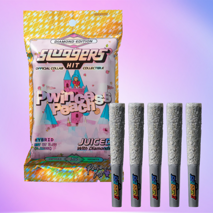 SLUGGERS HIT JUICED DIAMONDS 0.7G PREROLL 5 PER PACK