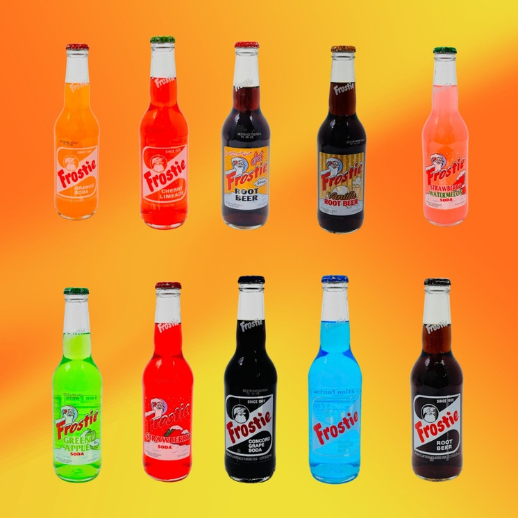 EXOTIC SODA FROSTIE 12oz. SODA