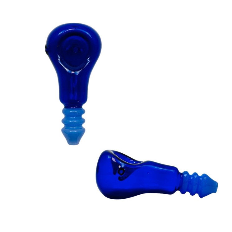HANDPIPE 4" LIGHT-BULB ASSORTED COLORS