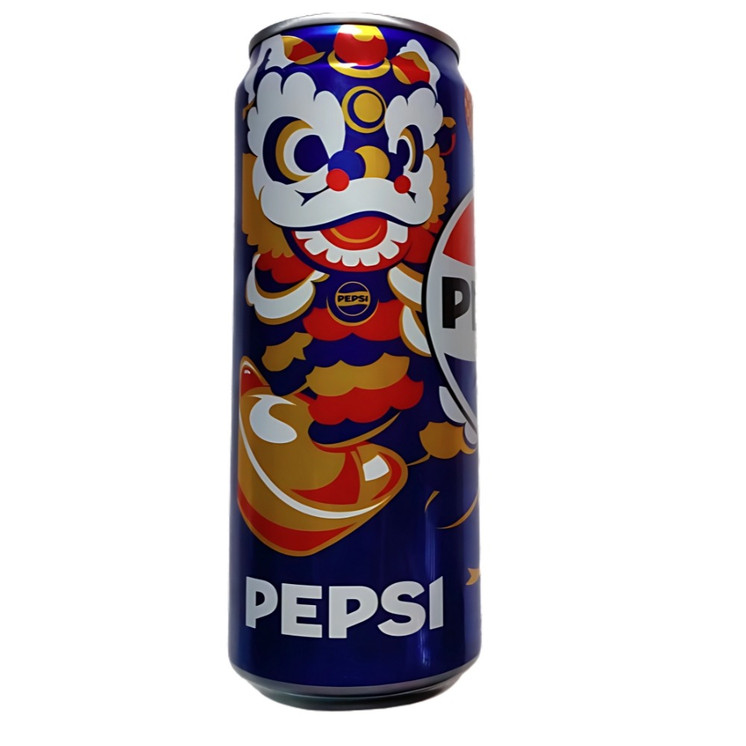 EXOTIC SODA PEPSI 330ml CAN Limited Edition YEAR of the SNAKE