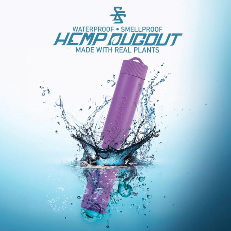 SANTA CRUZ SHREDDER HEMP TUBE DUGOUT PER/PC