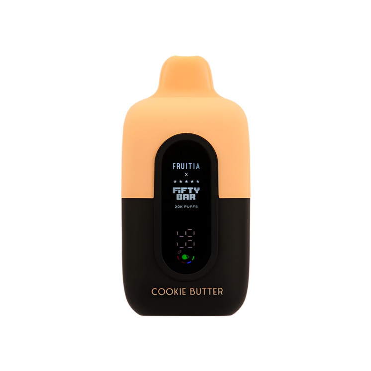 Fifty Bar x Fruitia 20000 Puffs Disposable Vape with Digital Display