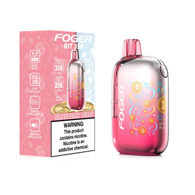 FOGER BIT 35000 Puffs Disposable Vape with Smart Screen
