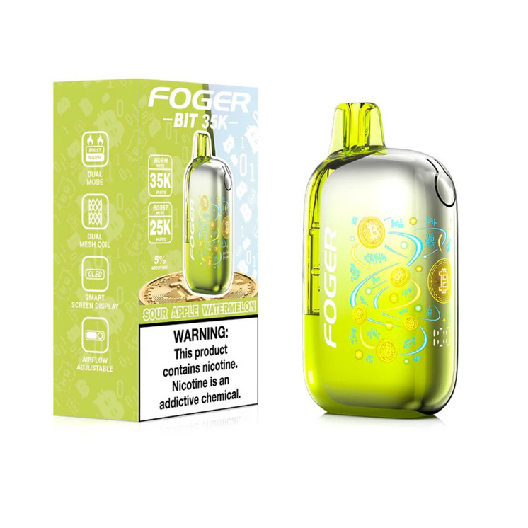 FOGER BIT 35000 Puffs Disposable Vape with Smart Screen