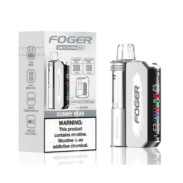 FOGER Switch Pro 30000 Puffs Disposable Vape Kit