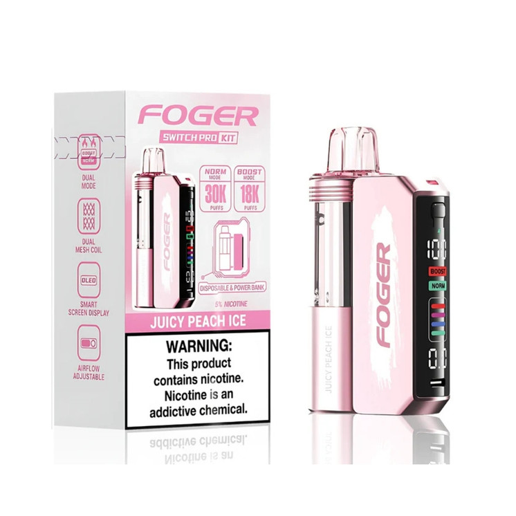 FOGER Switch Pro 30000 Puffs Disposable Vape Kit