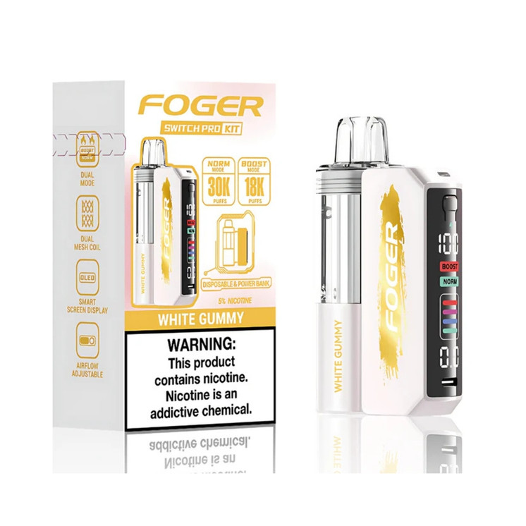FOGER Switch Pro 30000 Puffs Disposable Vape Kit
