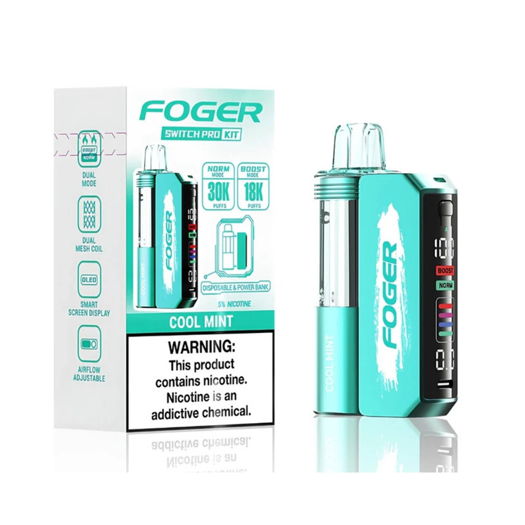 FOGER Switch Pro 30000 Puffs Disposable Vape Kit