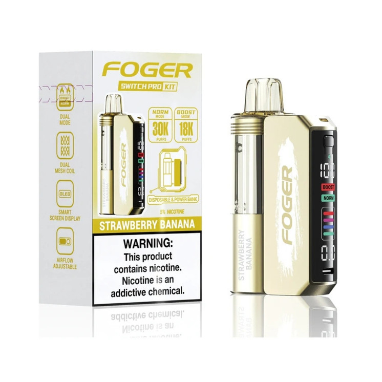 FOGER Switch Pro 30000 Puffs Disposable Vape Kit