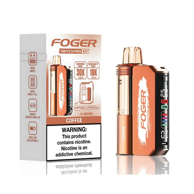 FOGER Switch Pro 30000 Puffs Disposable Vape Kit