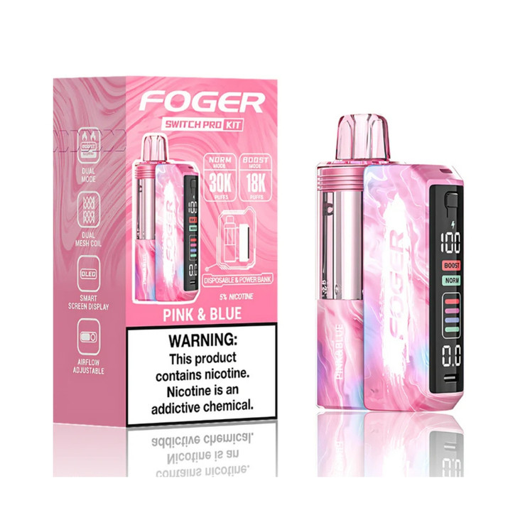 FOGER Switch Pro 30000 Puffs Disposable Vape Kit