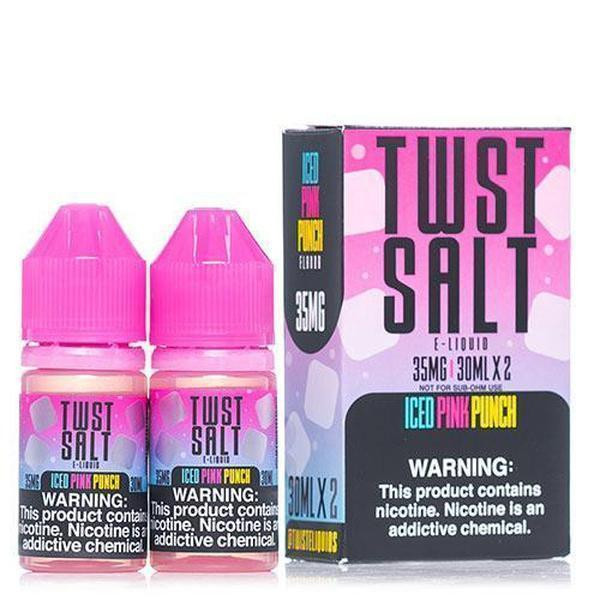 TWST LEMON SALT NICOTINE SALT BY TWIST E-LIQUIDS 60ML (2 X 30ML)