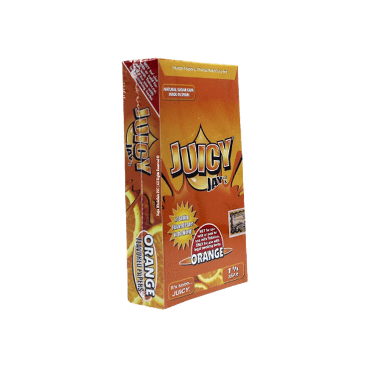 Juicy Jay's 1 1/4'' Rolling Paper - 32 Leaves Per Pack / 24 Packs Per Box