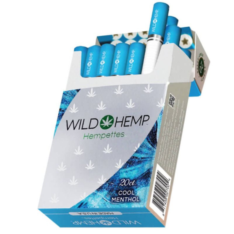 WILD HEMP CBD HEMP-ETTES TOBACCO FREE (CARTON 10 Pack)