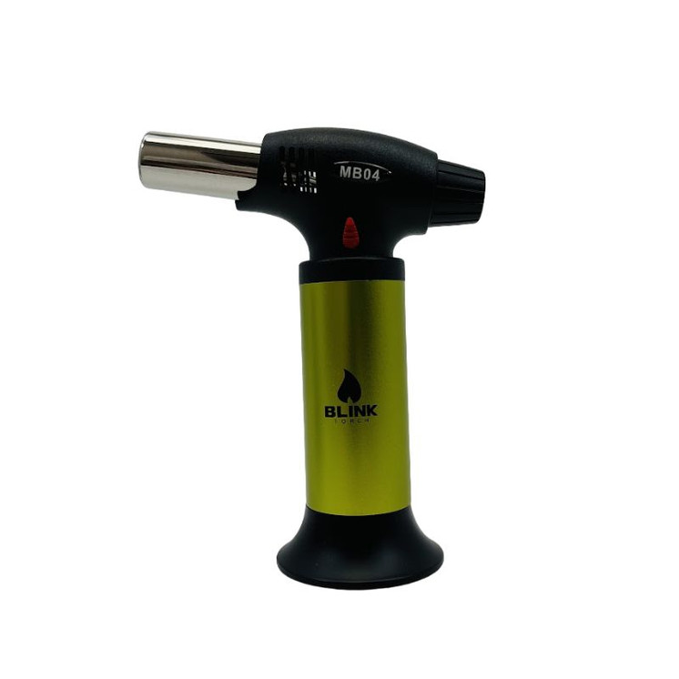 Blink MB04 Adjustable Butane Lighter Torch-Light Green