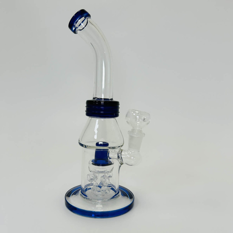 Waterpipe 9" inch - Bend Neck Fancy