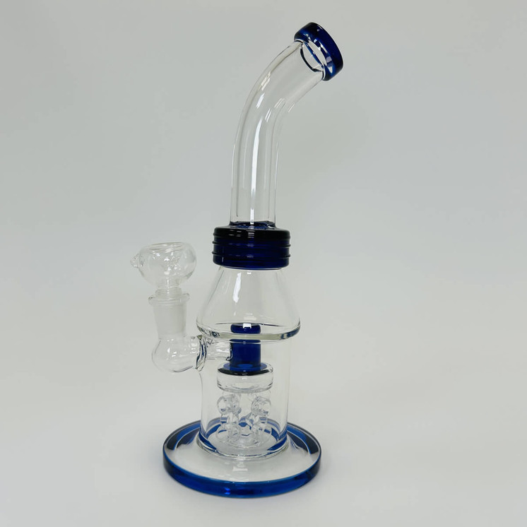 Waterpipe 9" inch - Bend Neck Fancy