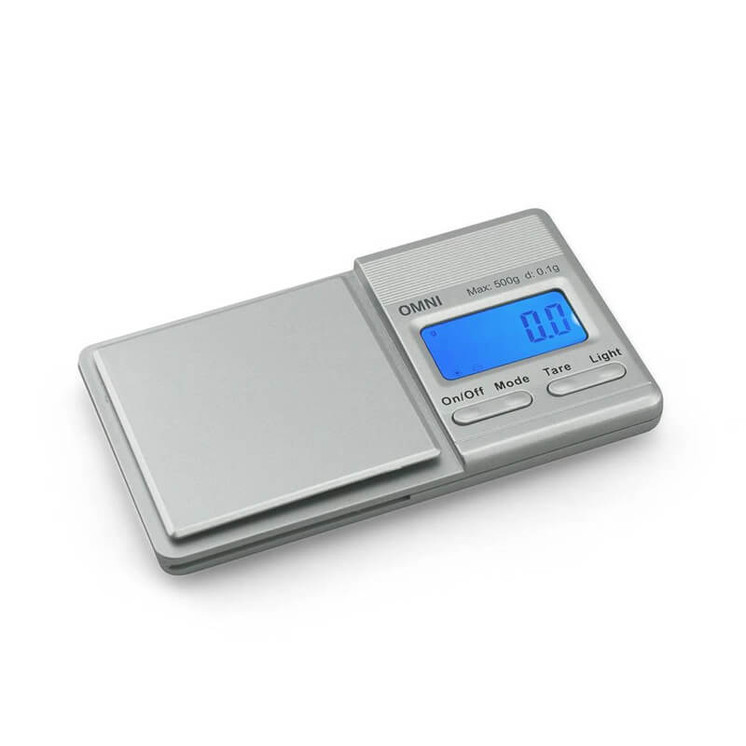 TRUWEIGH - OMNI MINI SCALE - 500gX0.1g - SILVER