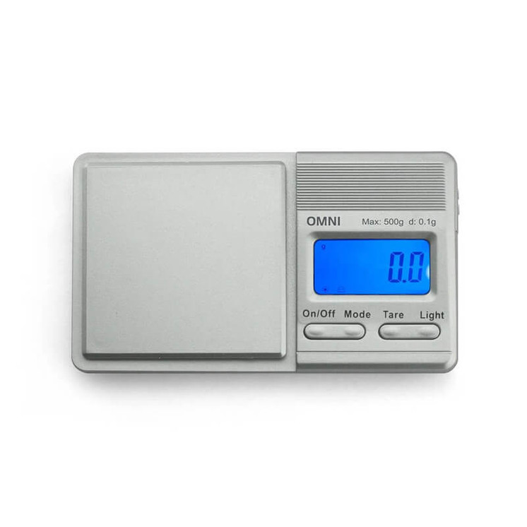 TRUWEIGH - OMNI MINI SCALE - 500gX0.1g - SILVER