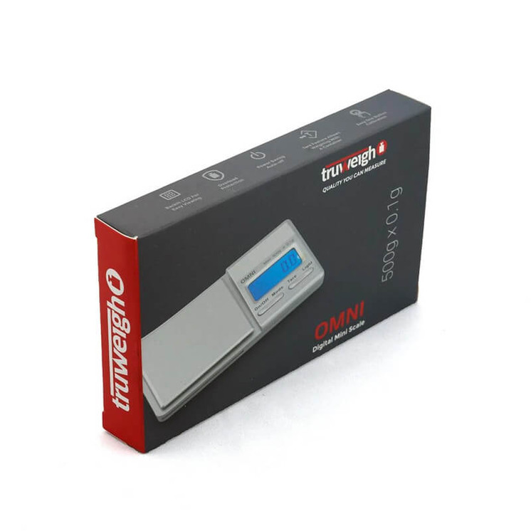 TRUWEIGH - OMNI MINI SCALE - 500gX0.1g - SILVER