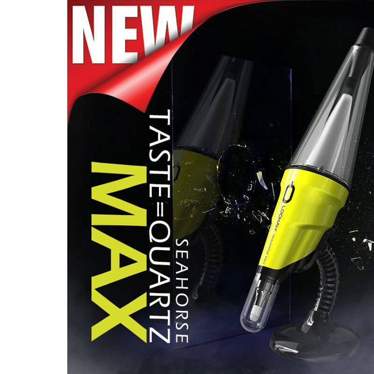 LOOKAH SEAHORSE MAX DAB VAPORIZER yellow color