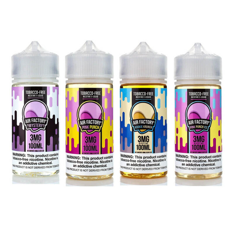 AIR FACTORY - TOBACCO FREE NICOTINE - E-LIQUID - 100ML